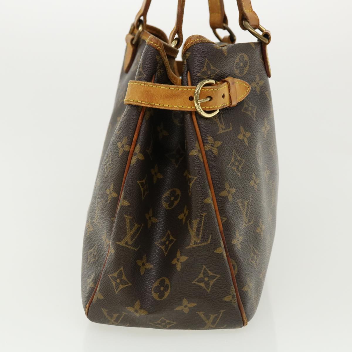 LOUIS VUITTON Monogram Batignolles Horizontal Tote Bag M51154 LV Auth hs1319