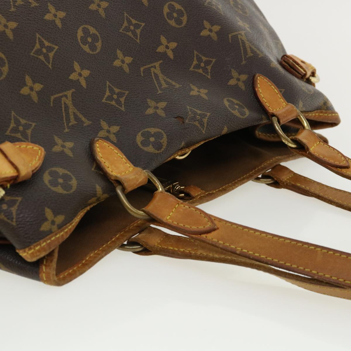 LOUIS VUITTON Monogram Batignolles Horizontal Tote Bag M51154 LV Auth hs1319