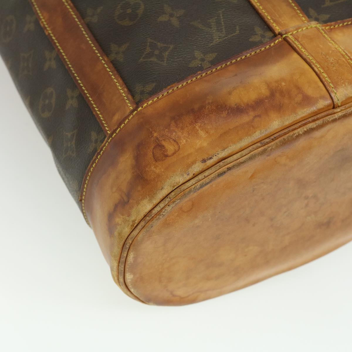 LOUIS VUITTON Monogram Randonnee PM Shoulder Bag M42243 LV Auth hs1324