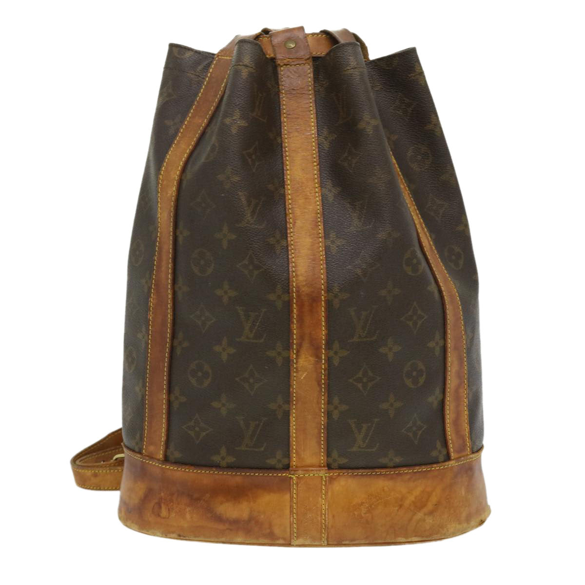 LOUIS VUITTON Monogram Randonnee PM Shoulder Bag M42243 LV Auth hs1324