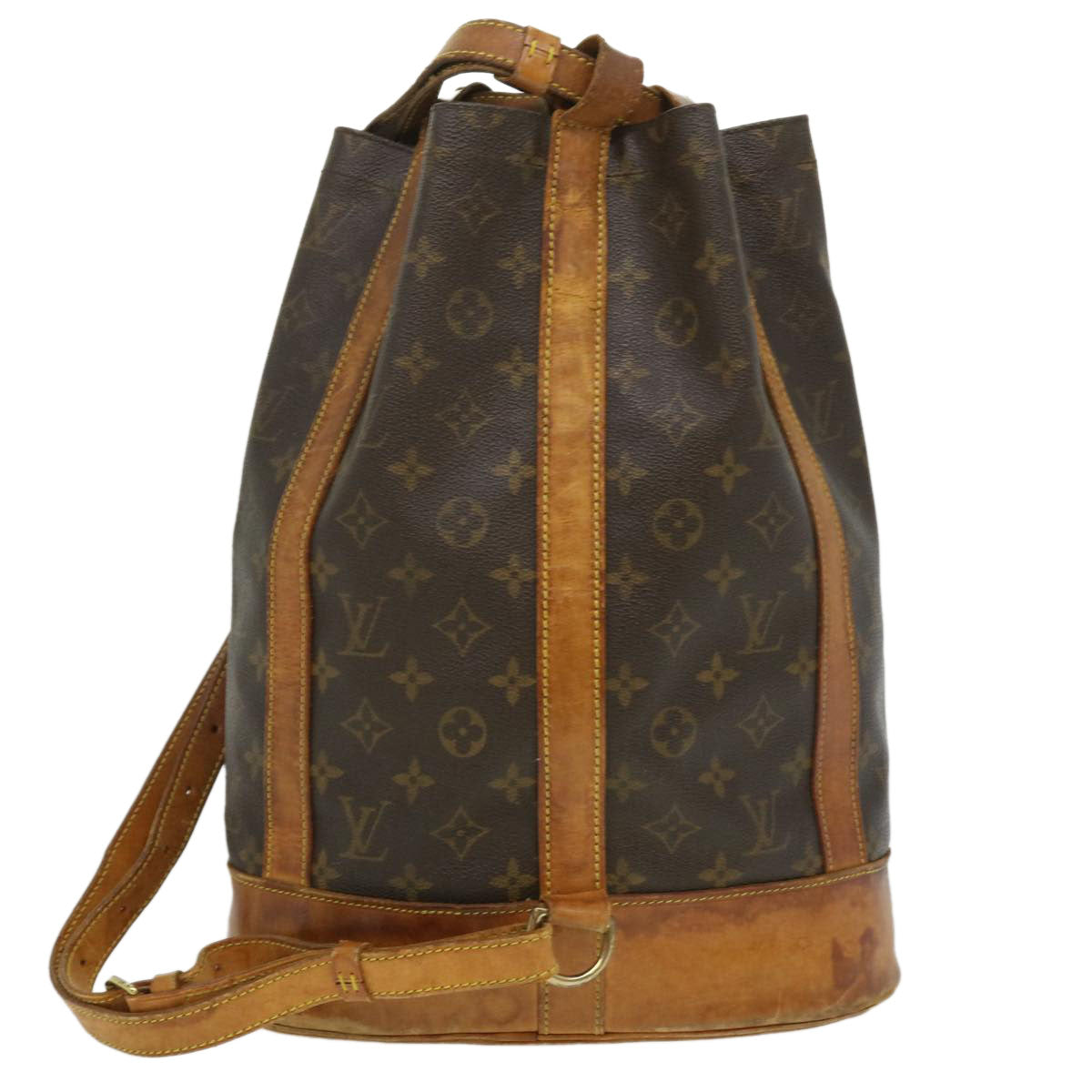 LOUIS VUITTON Monogram Randonnee PM Shoulder Bag M42243 LV Auth hs1324