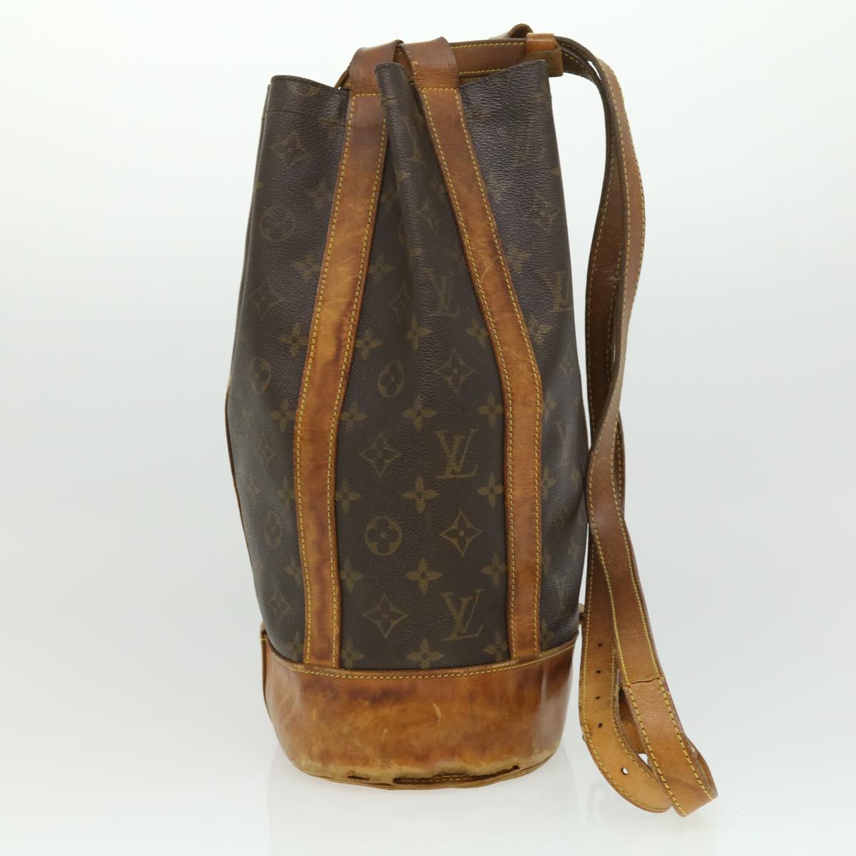 LOUIS VUITTON Monogram Randonnee PM Shoulder Bag M42243 LV Auth hs1324