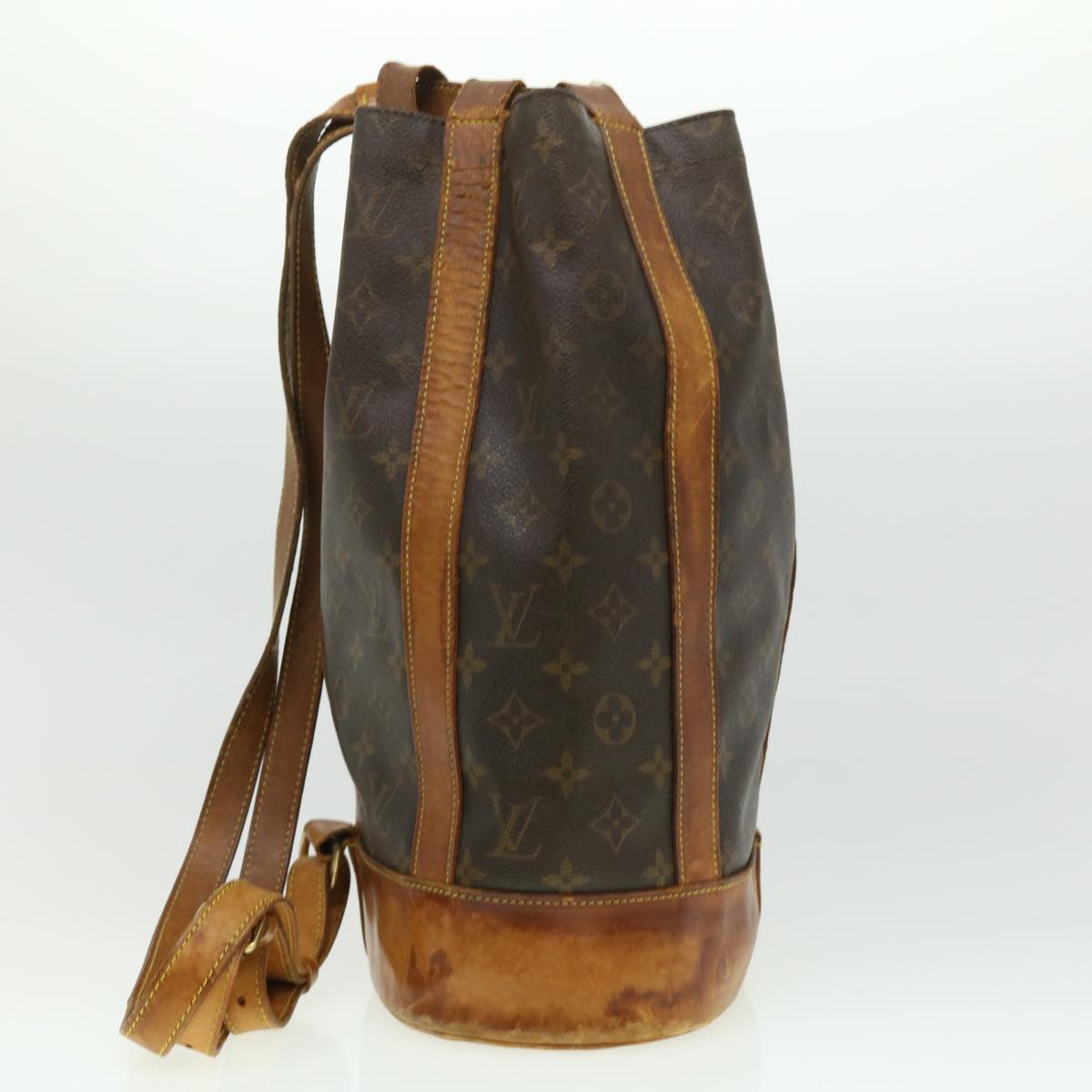 LOUIS VUITTON Monogram Randonnee PM Shoulder Bag M42243 LV Auth hs1324