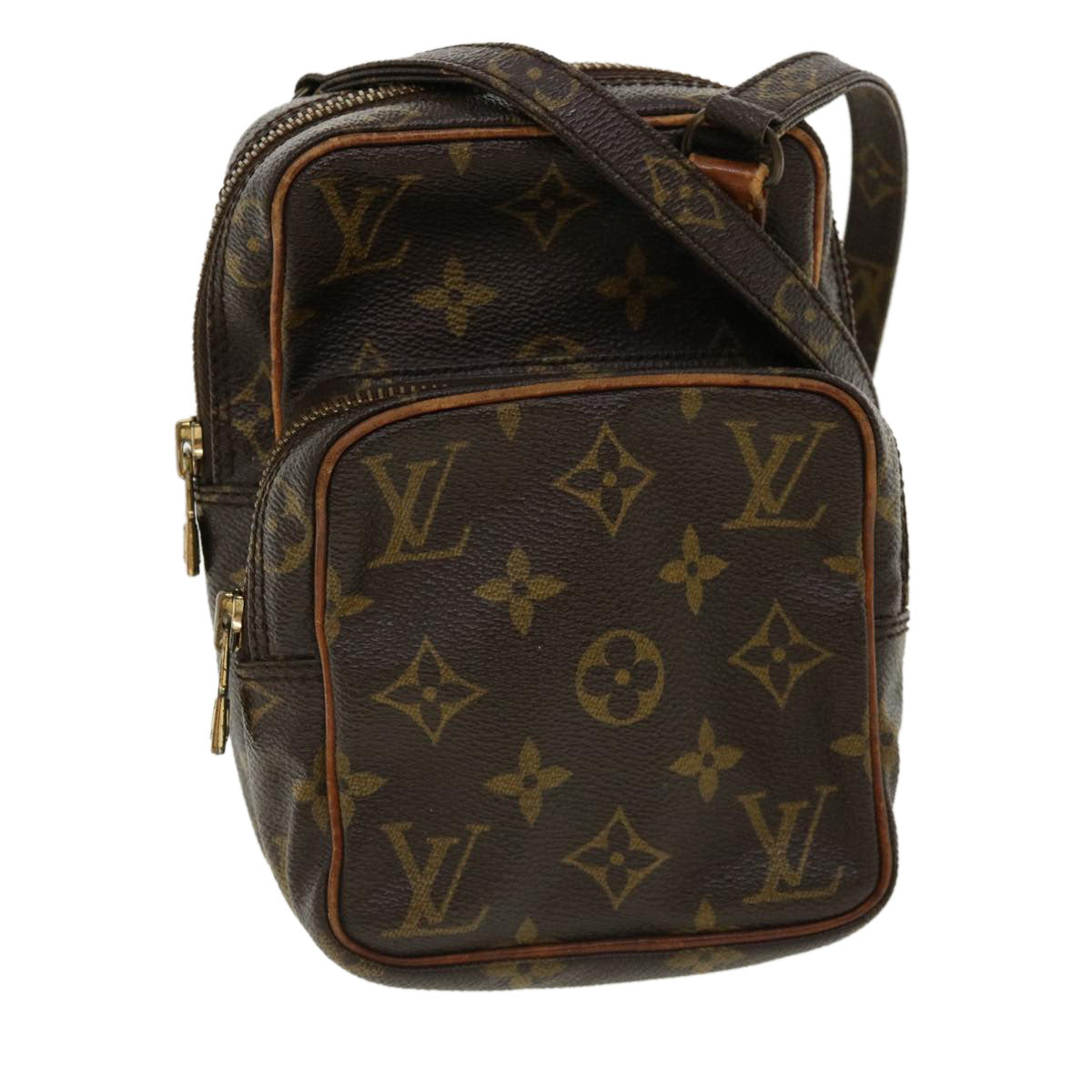 LOUIS VUITTON Monogram Mini Amazon Shoulder Bag Vintage M45238 LV Auth hs1334