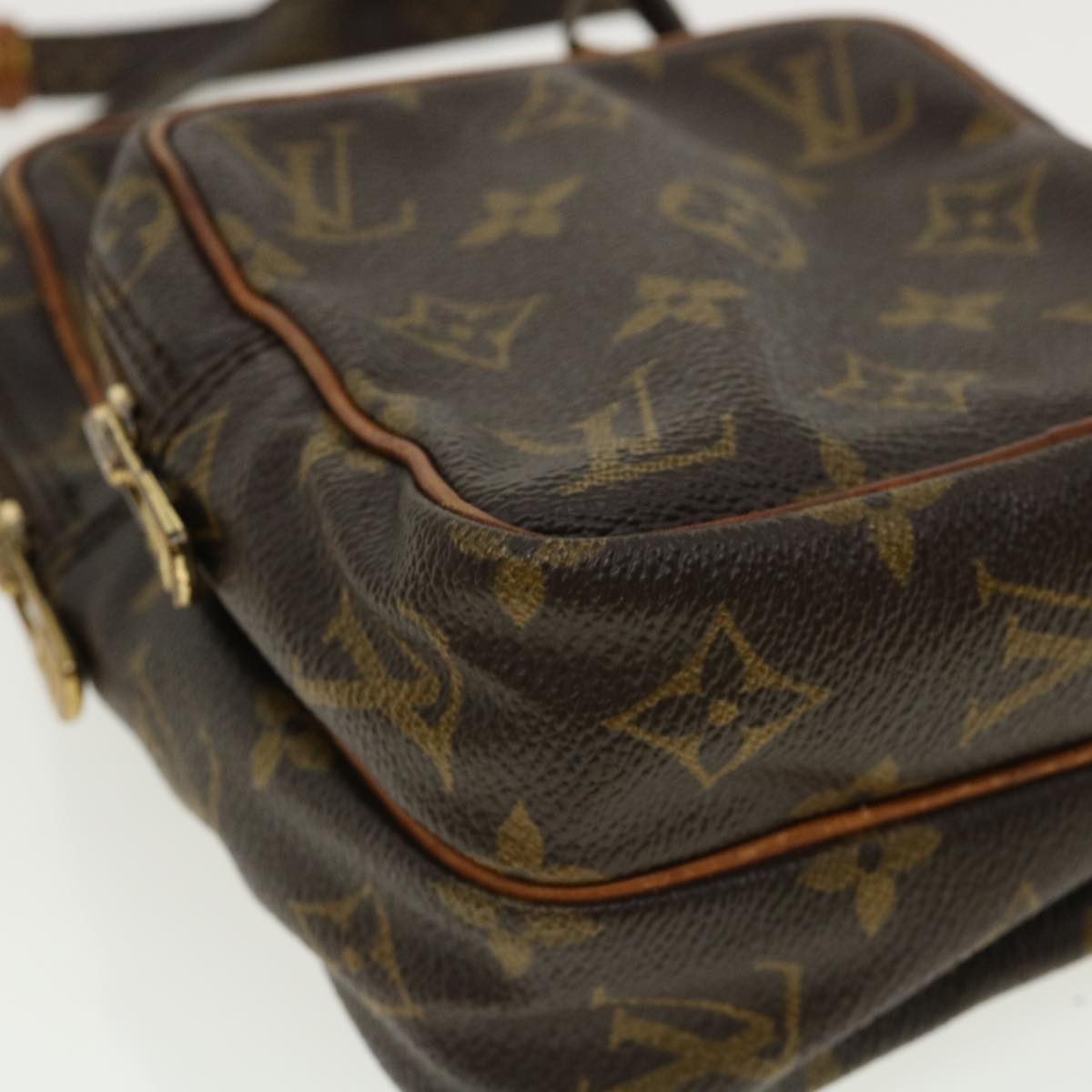 LOUIS VUITTON Monogram Mini Amazon Shoulder Bag Vintage M45238 LV Auth hs1334