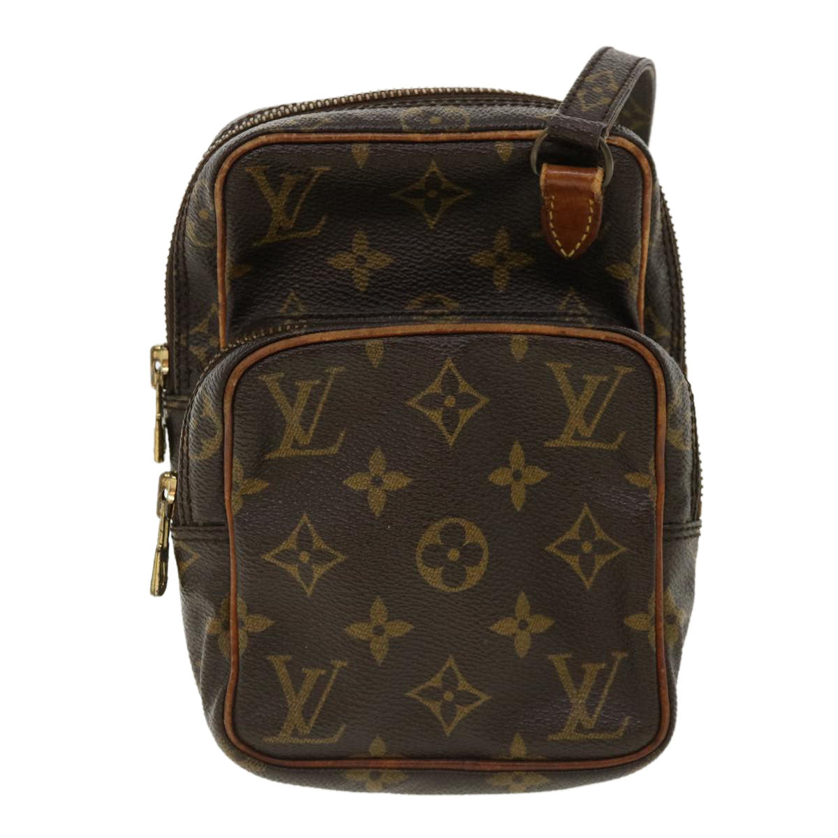 LOUIS VUITTON Monogram Mini Amazon Shoulder Bag Vintage M45238 LV Auth hs1334