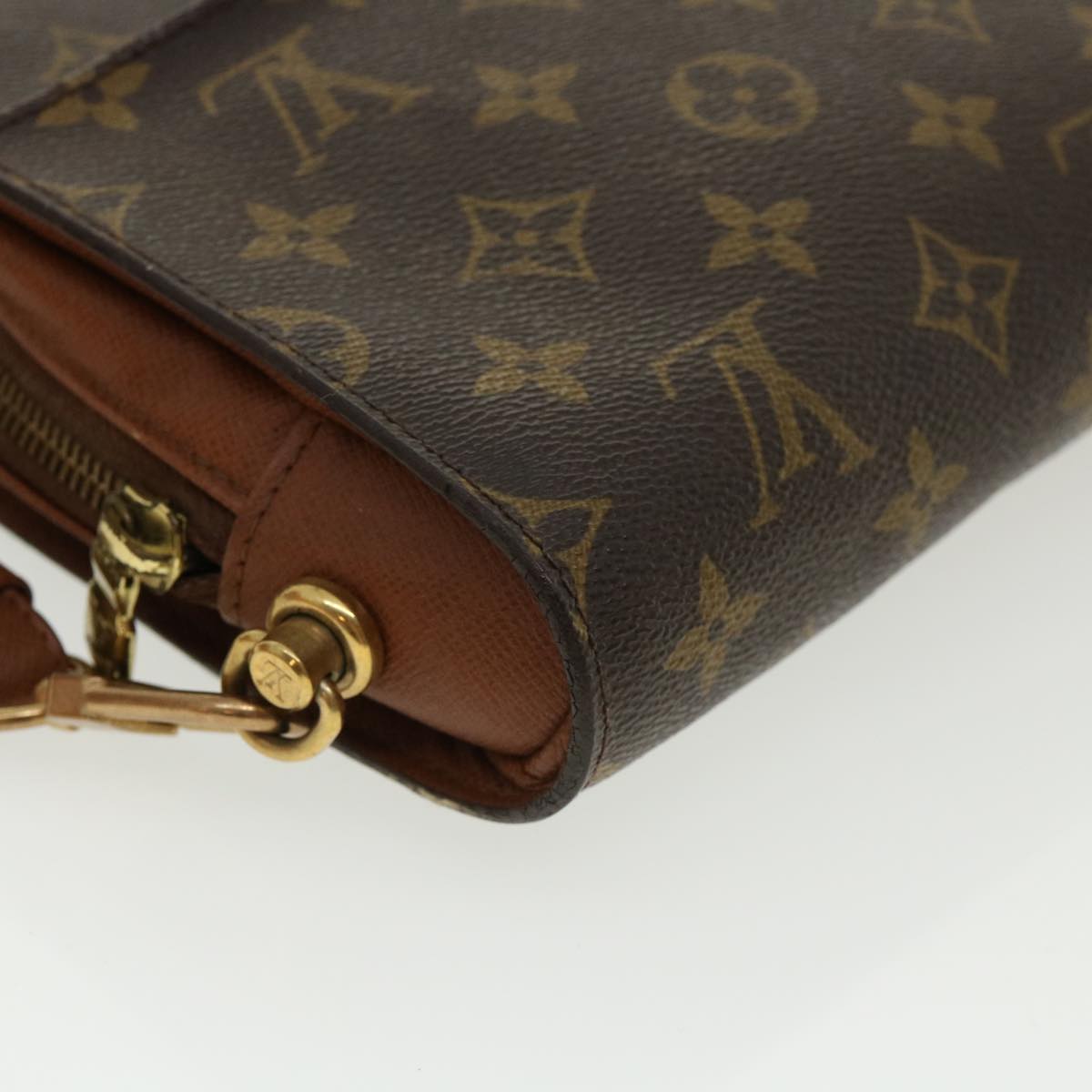 LOUIS VUITTON Monogram Orsay Clutch Bag M51790 LV Auth hs1349