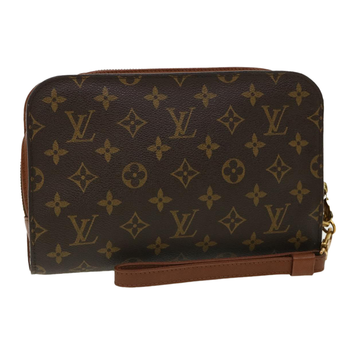 LOUIS VUITTON Monogram Orsay Clutch Bag M51790 LV Auth hs1349