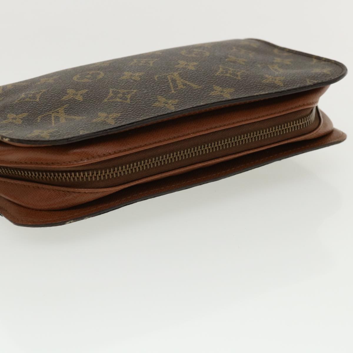 LOUIS VUITTON Monogram Orsay Clutch Bag M51790 LV Auth hs1349