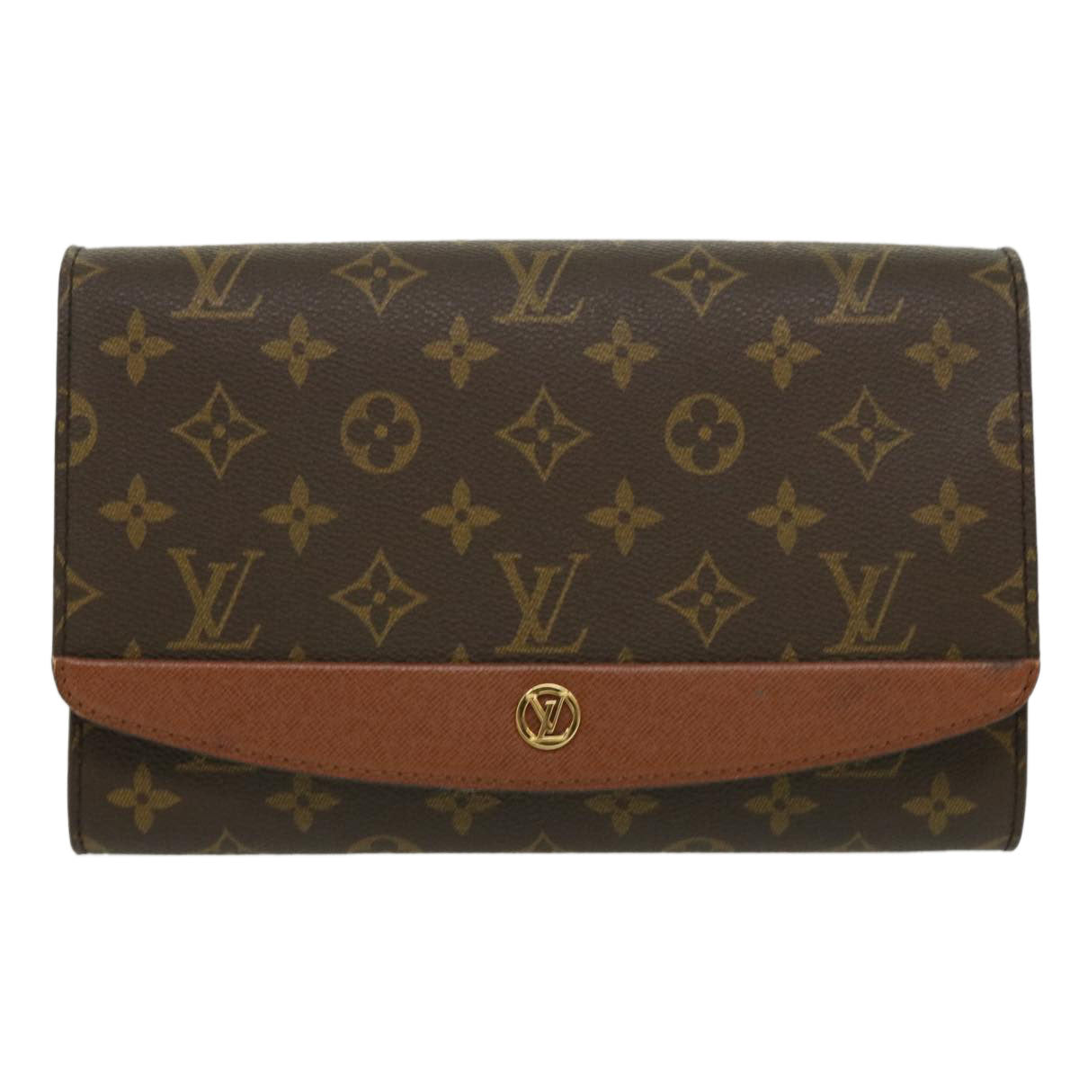 LOUIS VUITTON Monogram Bordeaux PM Clutch Bag M51797 LV Auth hs1352