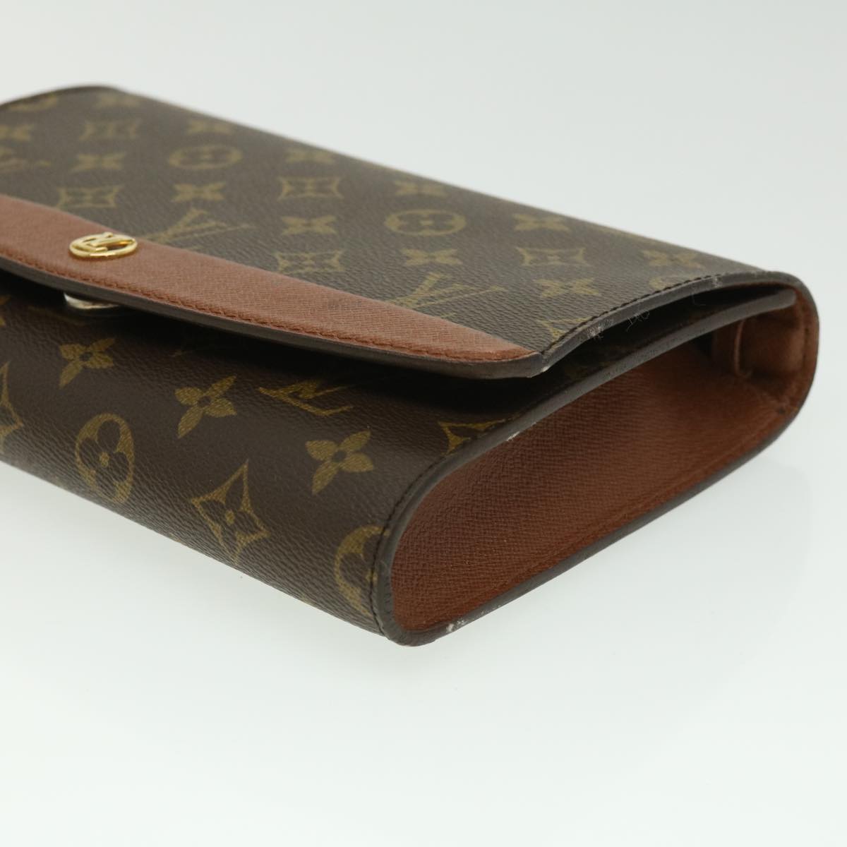 LOUIS VUITTON Monogram Bordeaux PM Clutch Bag M51797 LV Auth hs1352