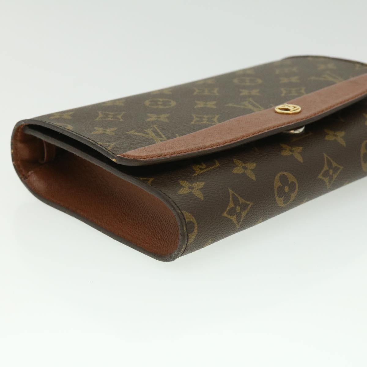 LOUIS VUITTON Monogram Bordeaux PM Clutch Bag M51797 LV Auth hs1352