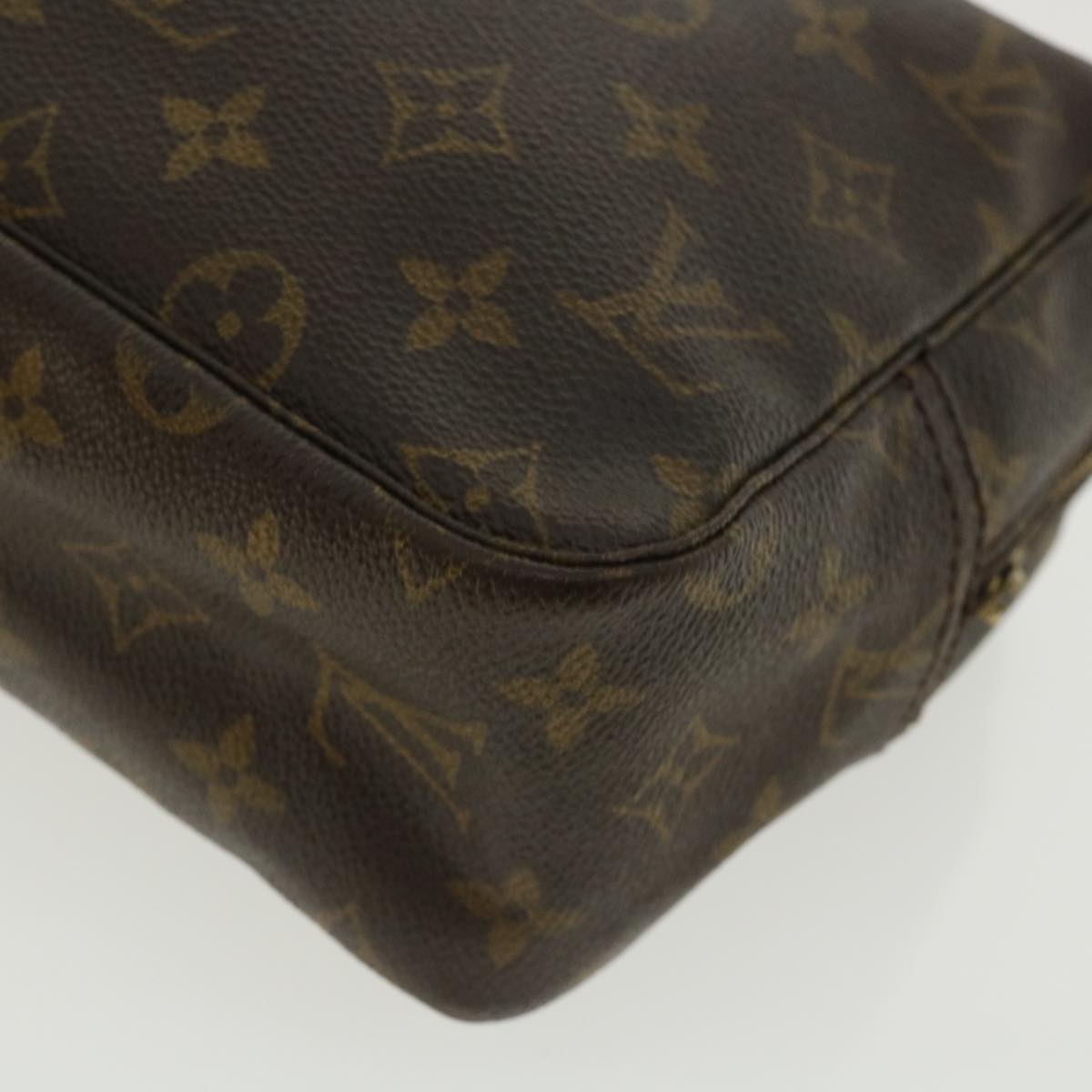 LOUIS VUITTON Monogram Trousse Toilette 28 Clutch Bag M47522 LV Auth hs1361