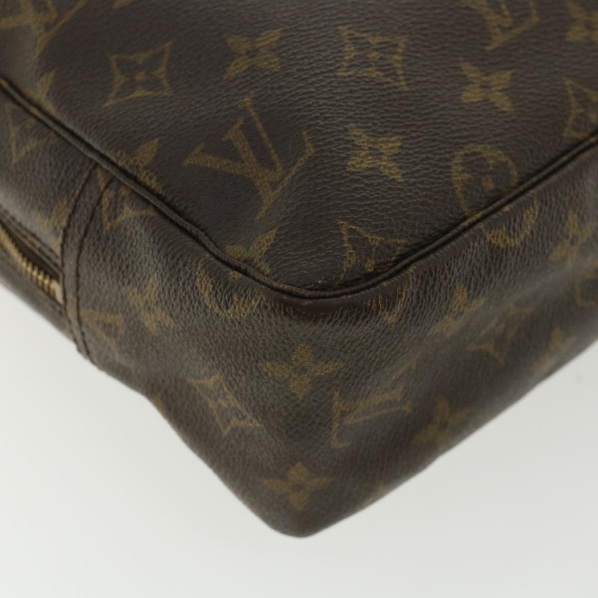 LOUIS VUITTON Monogram Trousse Toilette 28 Clutch Bag M47522 LV Auth hs1361