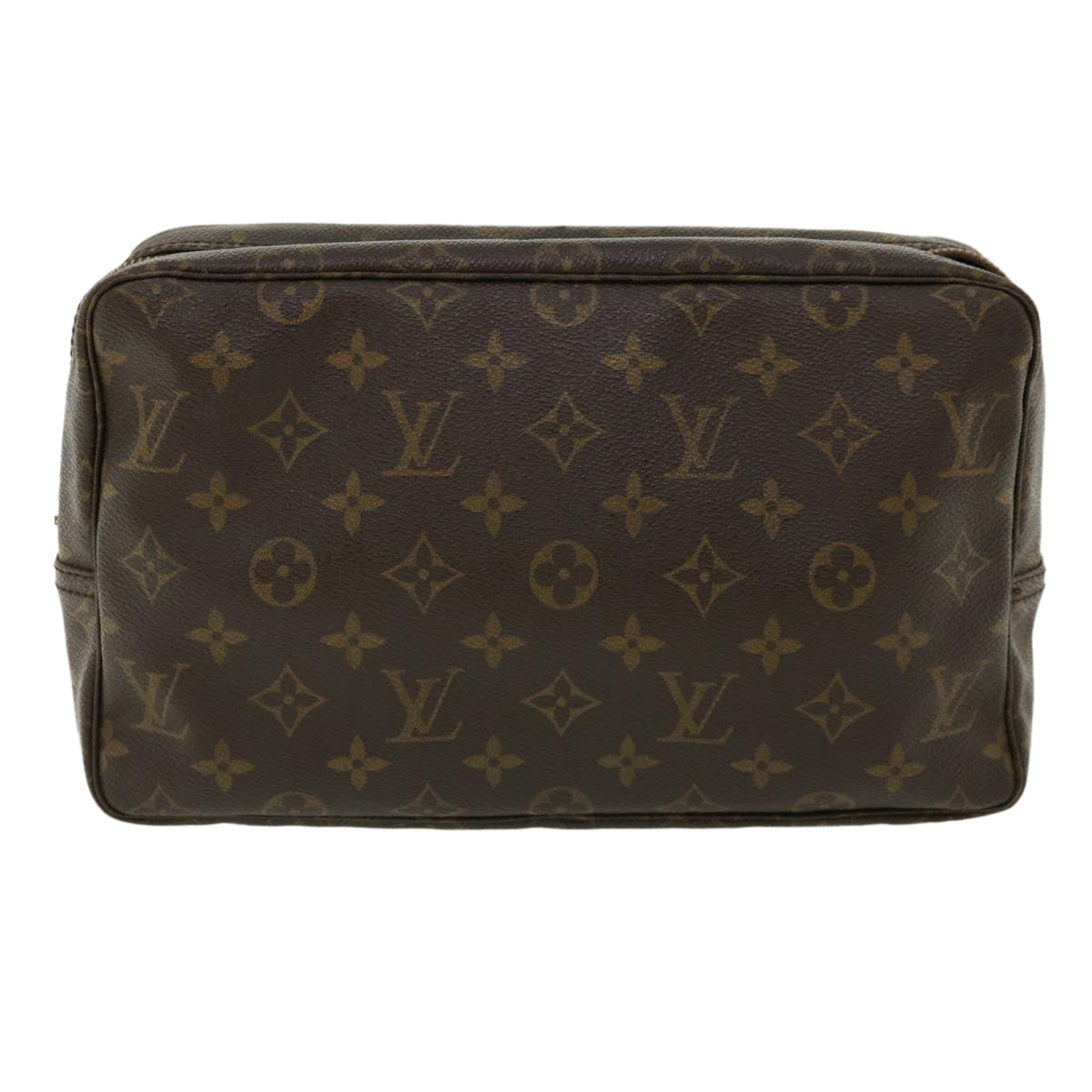 LOUIS VUITTON Monogram Trousse Toilette 28 Clutch Bag M47522 LV Auth hs1361