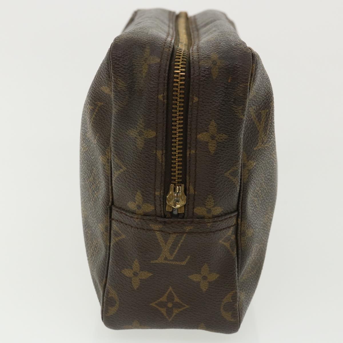 LOUIS VUITTON Monogram Trousse Toilette 28 Clutch Bag M47522 LV Auth hs1361