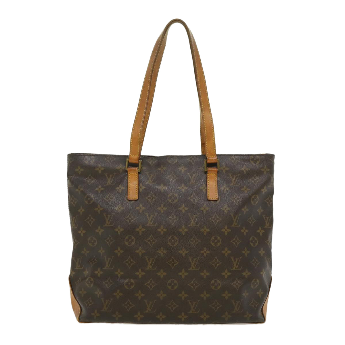 LOUIS VUITTON Monogram Cabas Mezzo Tote Bag M51151 LV Auth hs1389 - 0