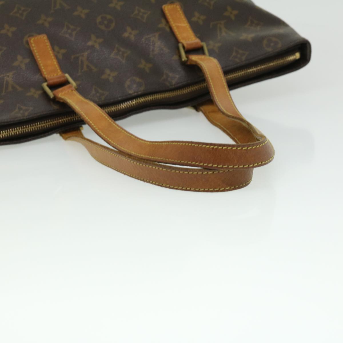 LOUIS VUITTON Monogram Cabas Mezzo Tote Bag M51151 LV Auth hs1389