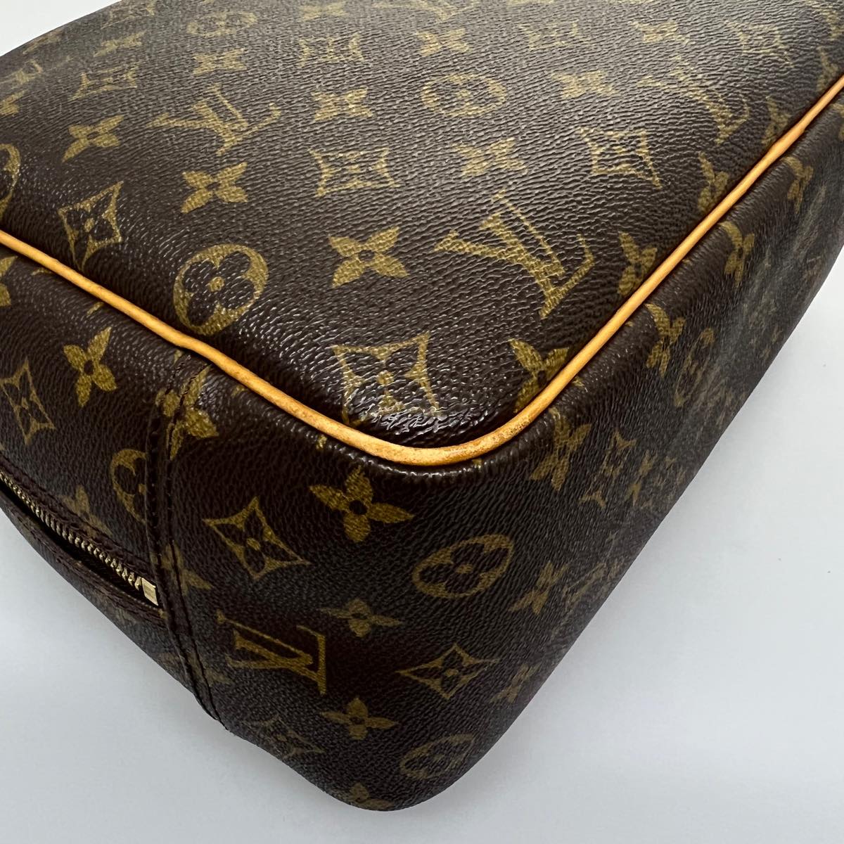 LOUIS VUITTON Monogram Deauville Hand Bag M47270 LV Auth hs1409