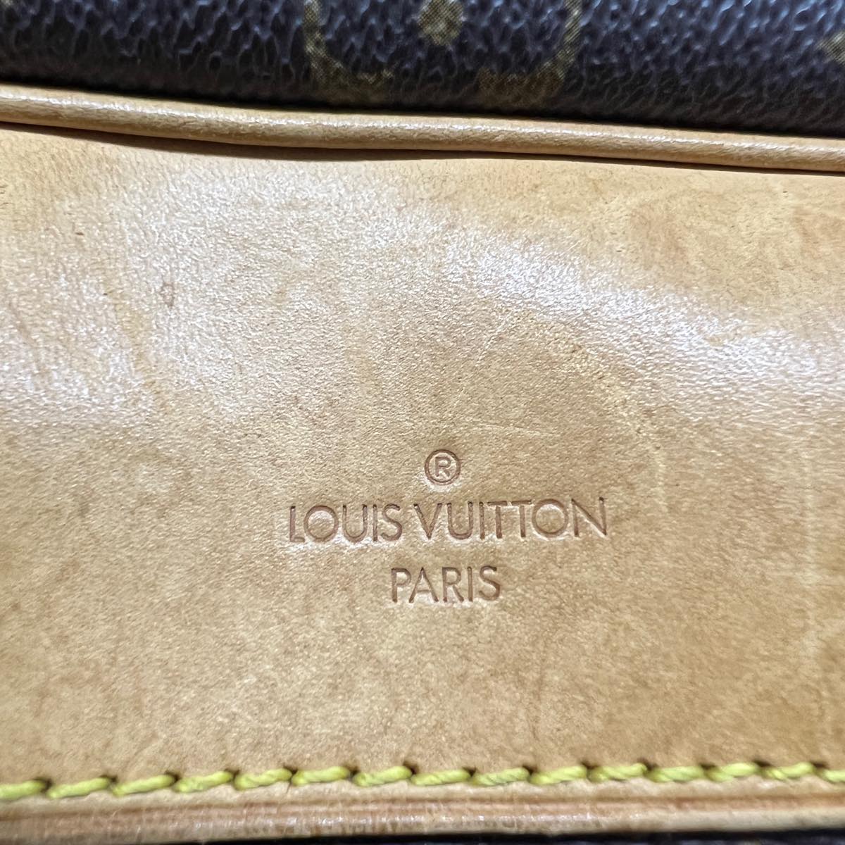 LOUIS VUITTON Monogram Deauville Hand Bag M47270 LV Auth hs1409