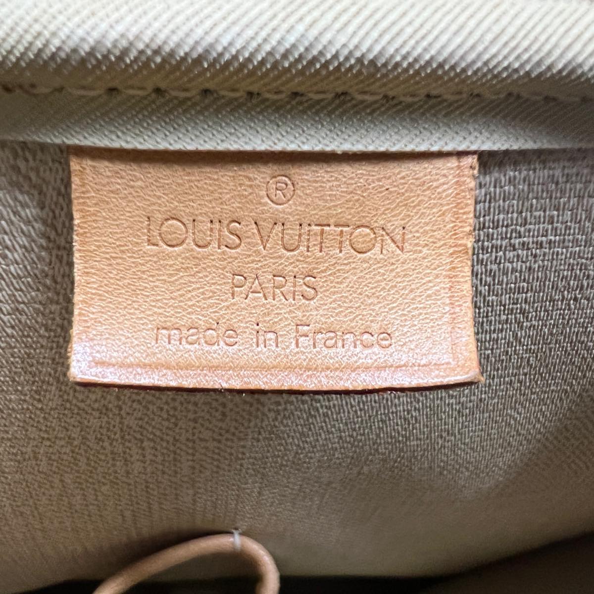 LOUIS VUITTON Monogram Deauville Hand Bag M47270 LV Auth hs1409