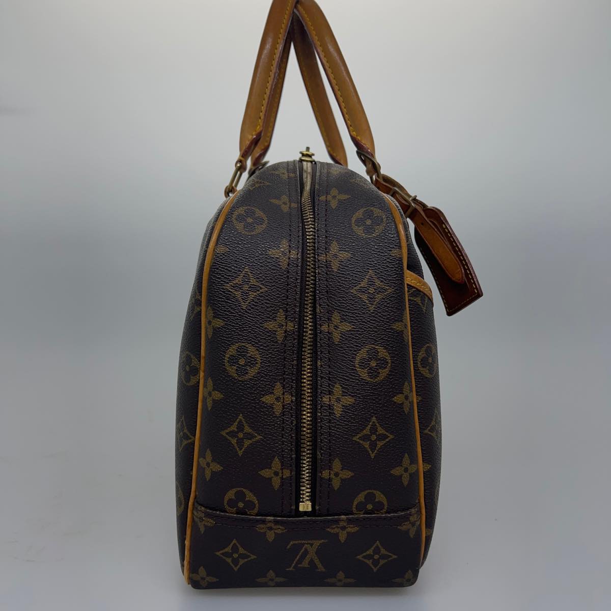 LOUIS VUITTON Monogram Deauville Hand Bag M47270 LV Auth hs1409