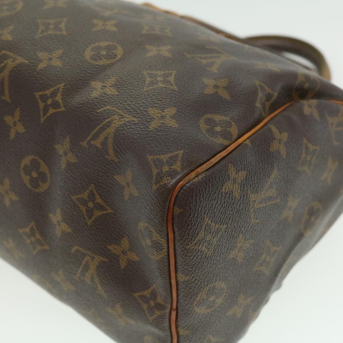 LOUIS VUITTON Monogram Speedy 25 Hand Bag M41528 LV Auth hs1410