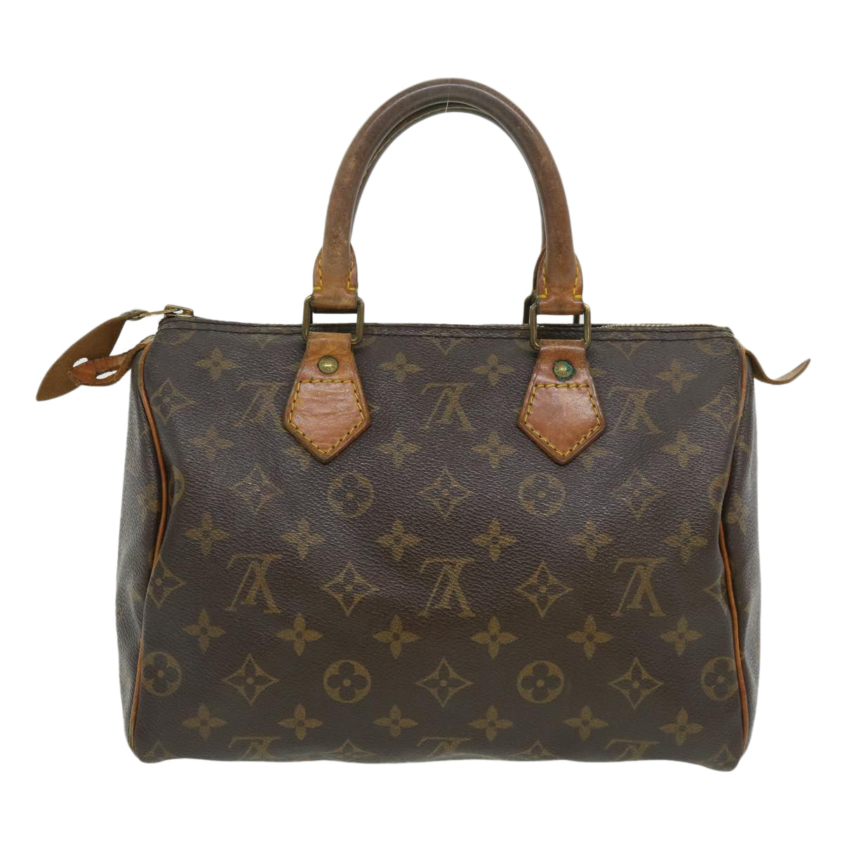 LOUIS VUITTON Monogram Speedy 25 Hand Bag M41528 LV Auth hs1410