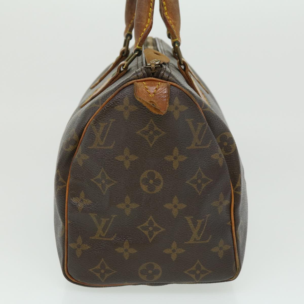 LOUIS VUITTON Monogram Speedy 25 Hand Bag M41528 LV Auth hs1410