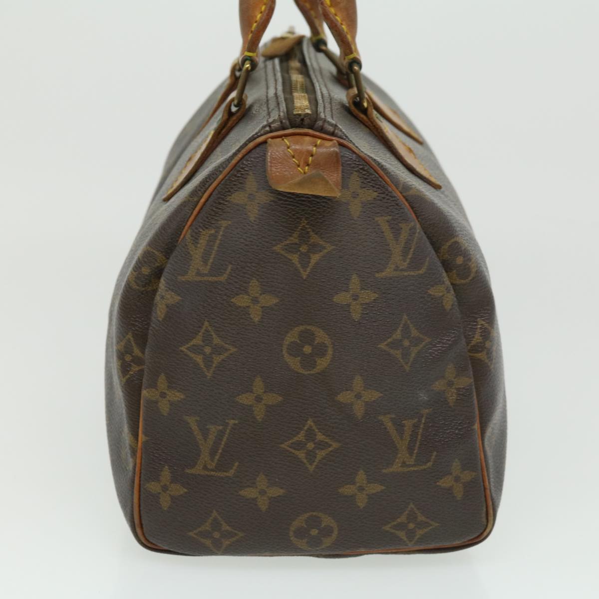 LOUIS VUITTON Monogram Speedy 25 Hand Bag M41528 LV Auth hs1410