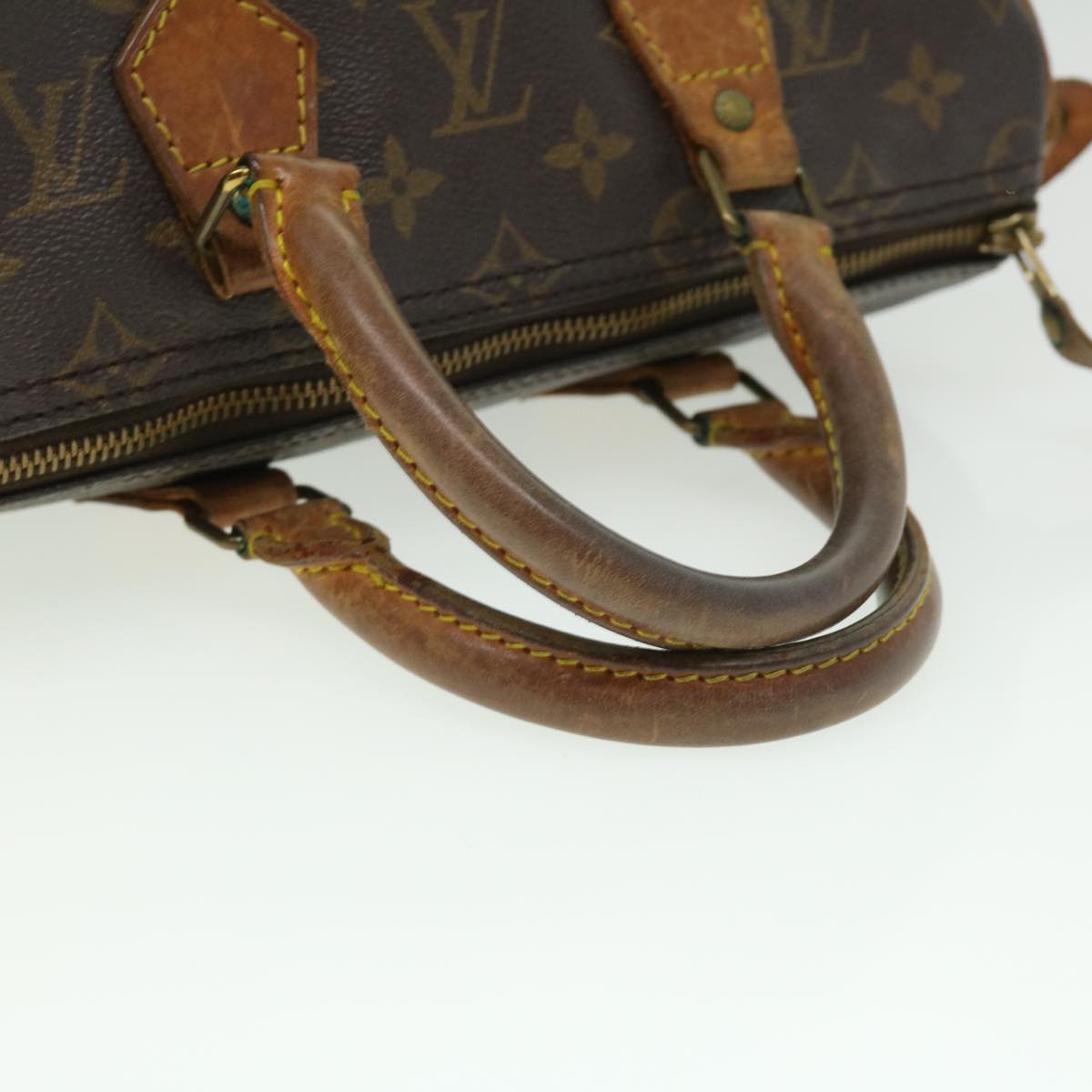 LOUIS VUITTON Monogram Speedy 25 Hand Bag M41528 LV Auth hs1410