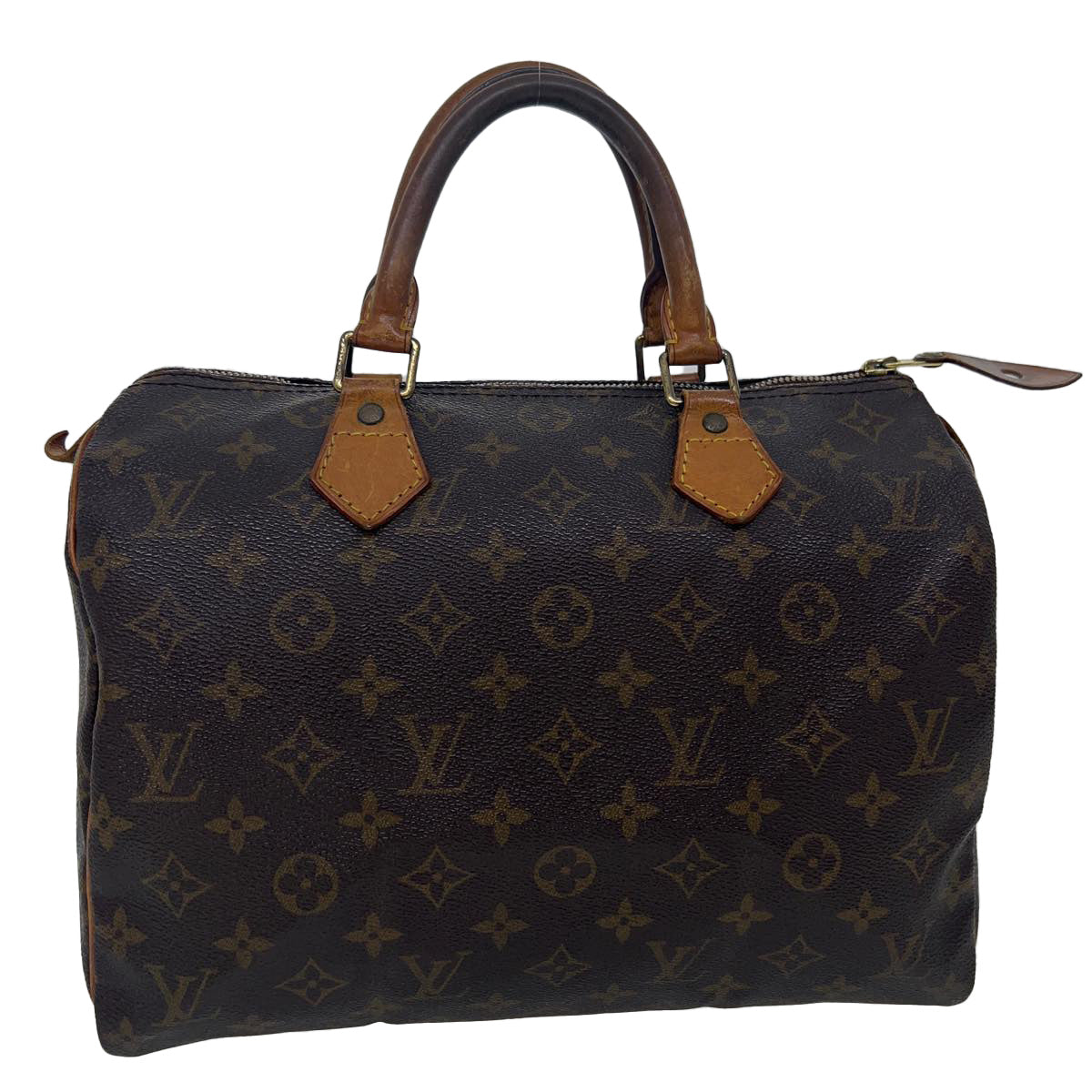 LOUIS VUITTON Monogram Speedy 30 Hand Bag M41526 LV Auth hs1413