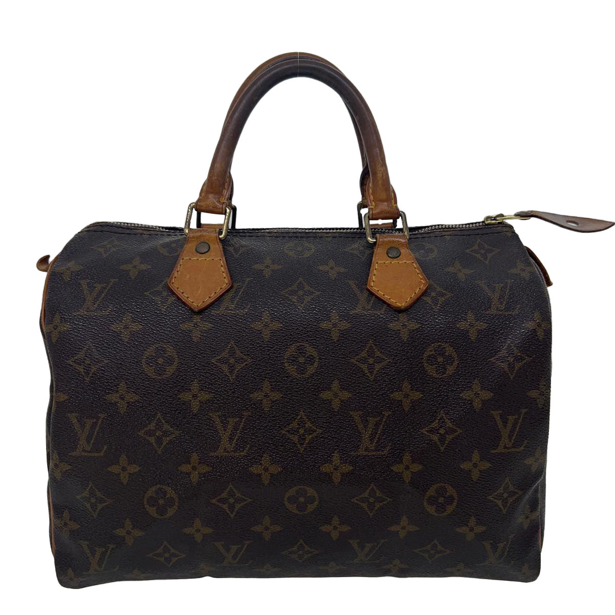 LOUIS VUITTON Monogram Speedy 30 Hand Bag M41526 LV Auth hs1413