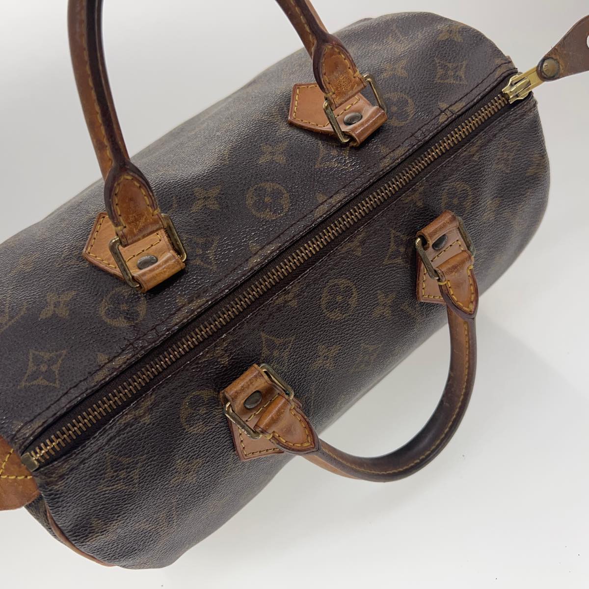 LOUIS VUITTON Monogram Speedy 30 Hand Bag M41526 LV Auth hs1413