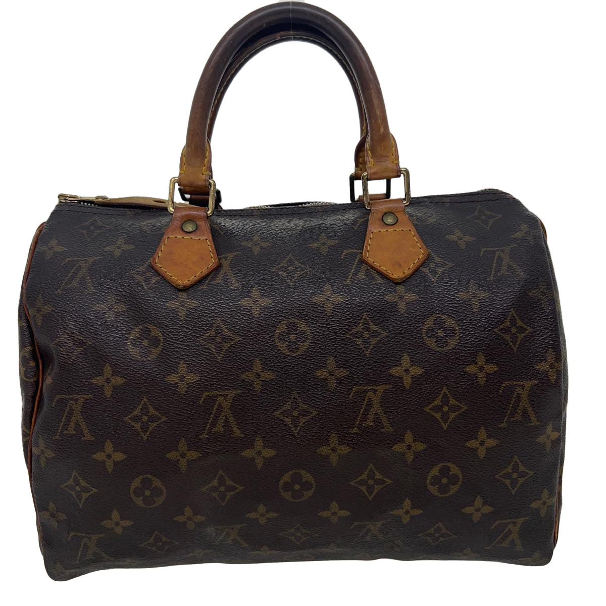 LOUIS VUITTON Monogram Speedy 30 Hand Bag M41526 LV Auth hs1415 - 0