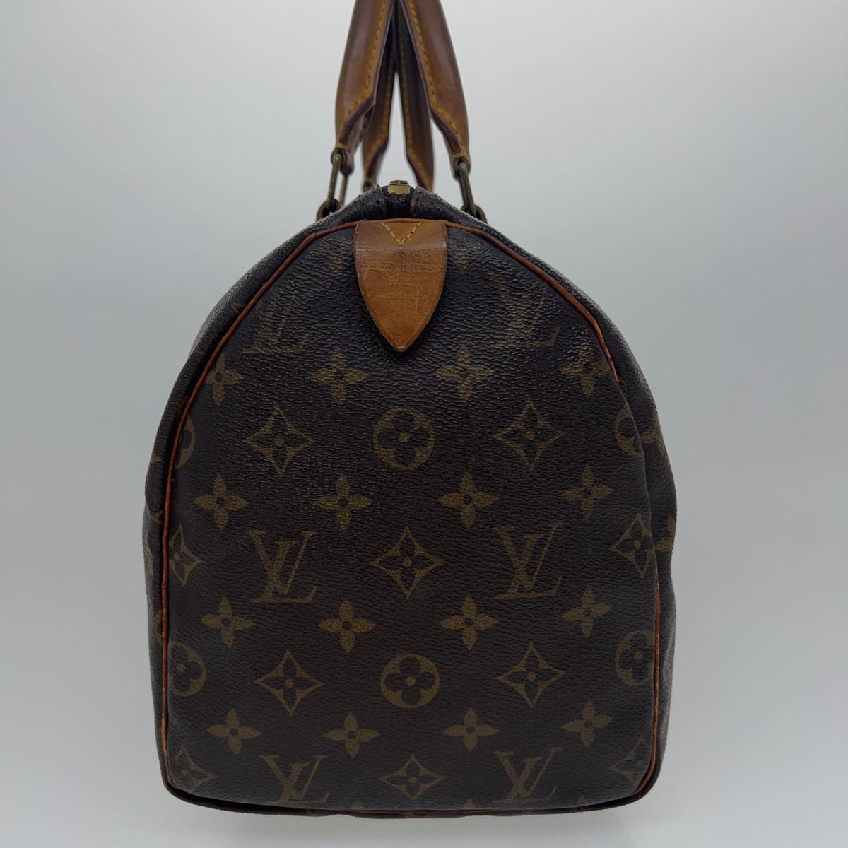 LOUIS VUITTON Monogram Speedy 30 Hand Bag M41526 LV Auth hs1415