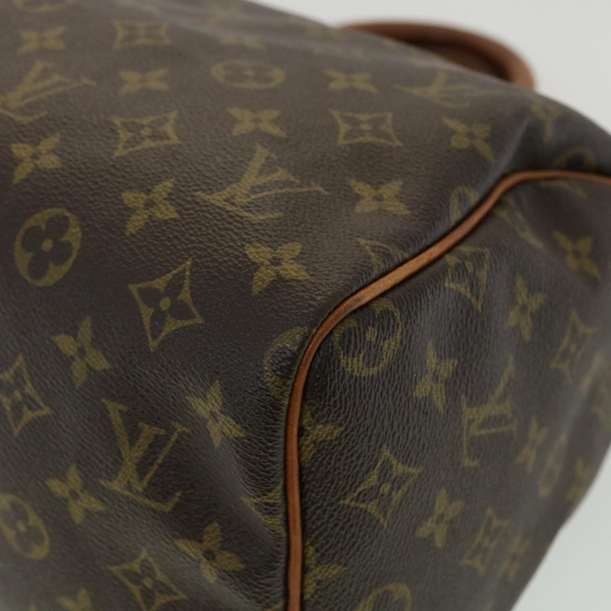 LOUIS VUITTON Monogram Speedy 30 Hand Bag M41526 LV Auth hs1424