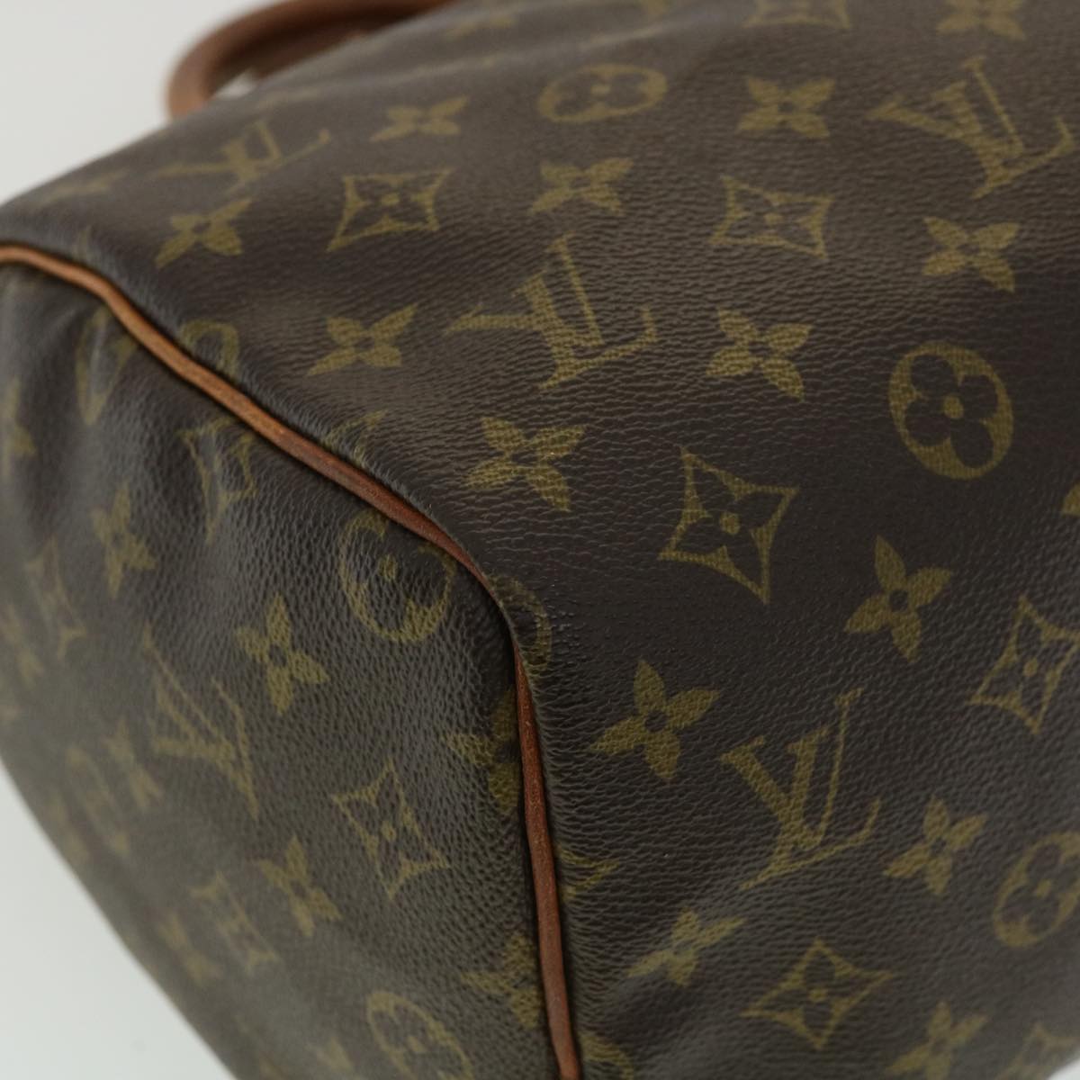 LOUIS VUITTON Monogram Speedy 30 Hand Bag M41526 LV Auth hs1424