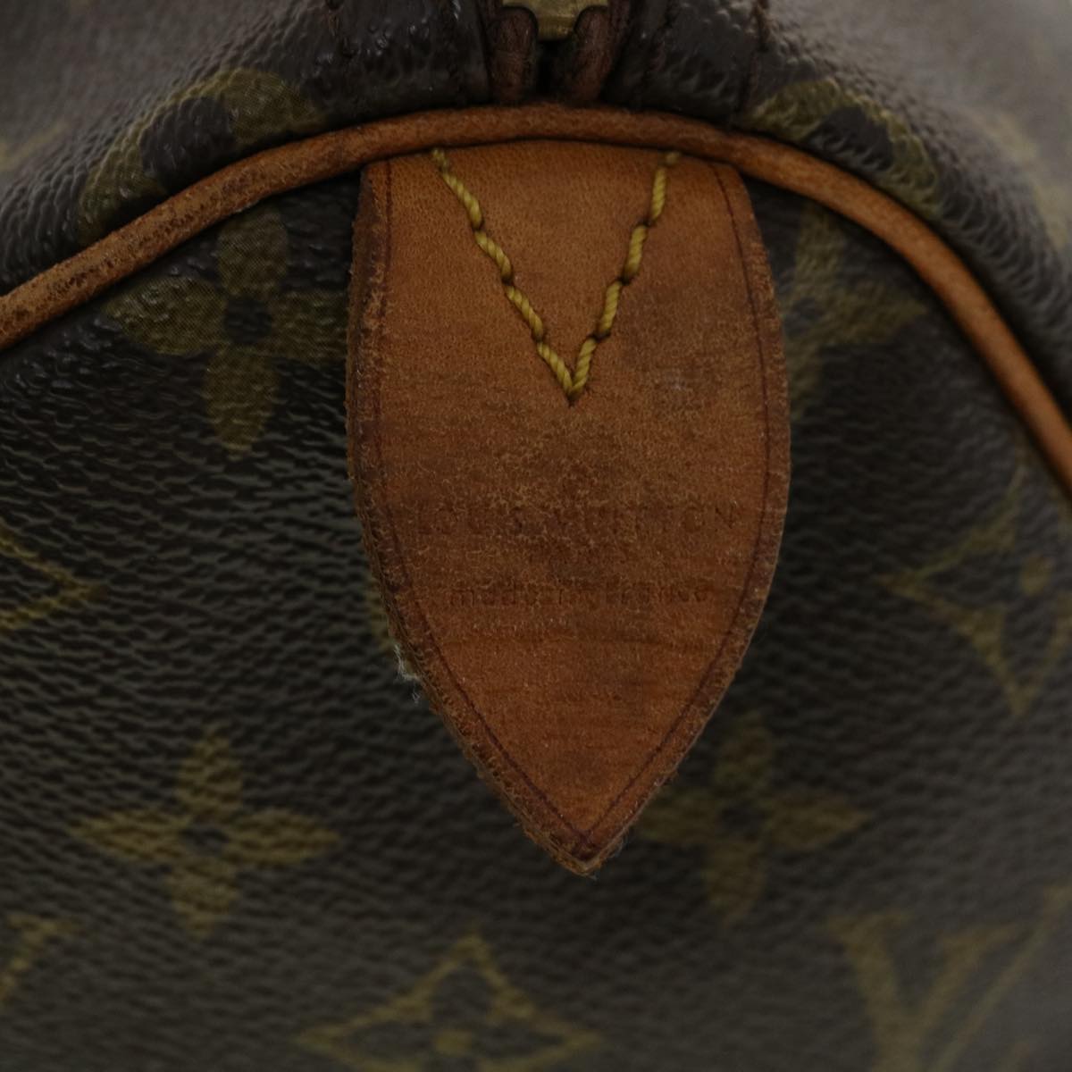 LOUIS VUITTON Monogram Speedy 30 Hand Bag M41526 LV Auth hs1424