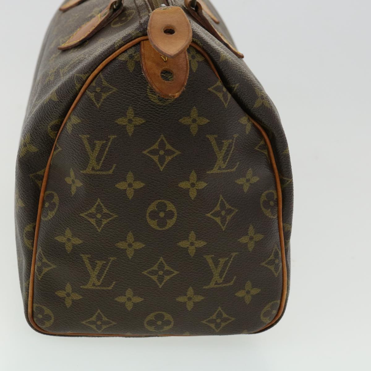 LOUIS VUITTON Monogram Speedy 30 Hand Bag M41526 LV Auth hs1424