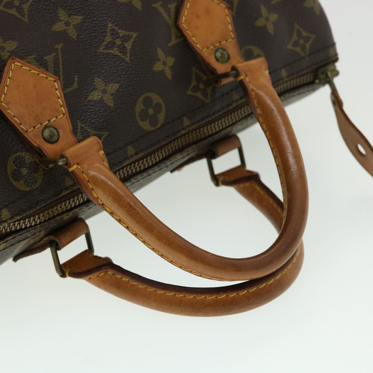 LOUIS VUITTON Monogram Speedy 30 Hand Bag M41526 LV Auth hs1424