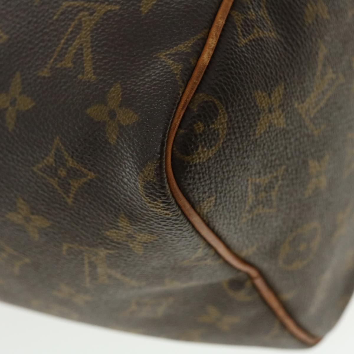 LOUIS VUITTON Monogram Speedy 30 Hand Bag M41526 LV Auth hs1428