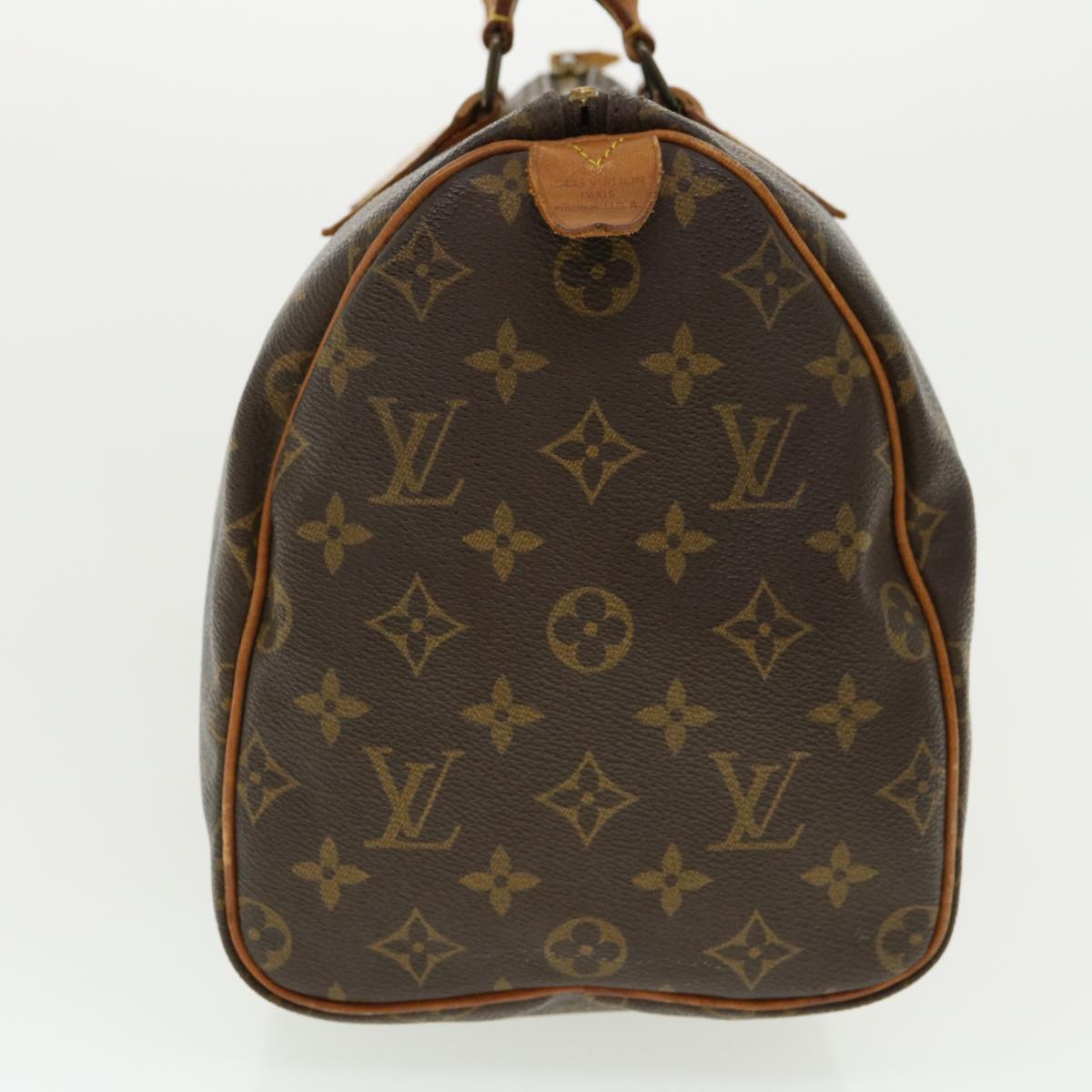 LOUIS VUITTON Monogram Speedy 30 Hand Bag M41526 LV Auth hs1428