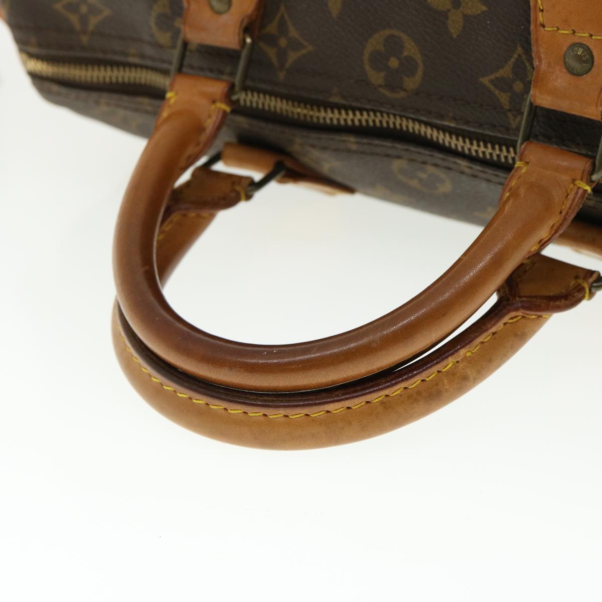 LOUIS VUITTON Monogram Speedy 30 Hand Bag M41526 LV Auth hs1428