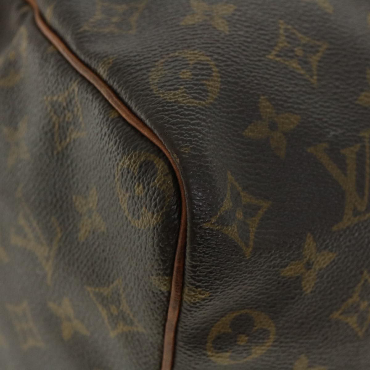 LOUIS VUITTON Monogram Speedy 35 Hand Bag M41524 LV Auth hs1442