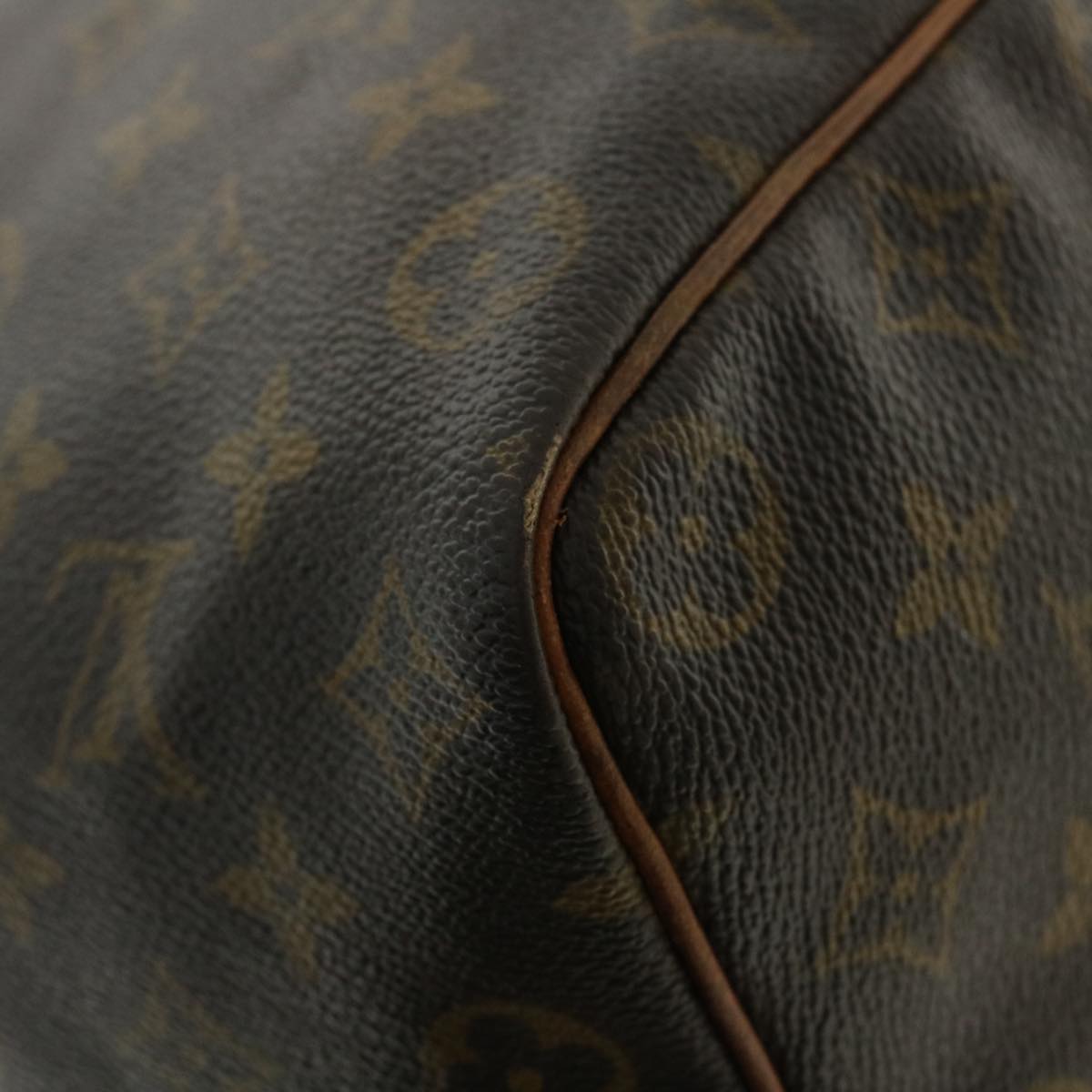 LOUIS VUITTON Monogram Speedy 35 Hand Bag M41524 LV Auth hs1442