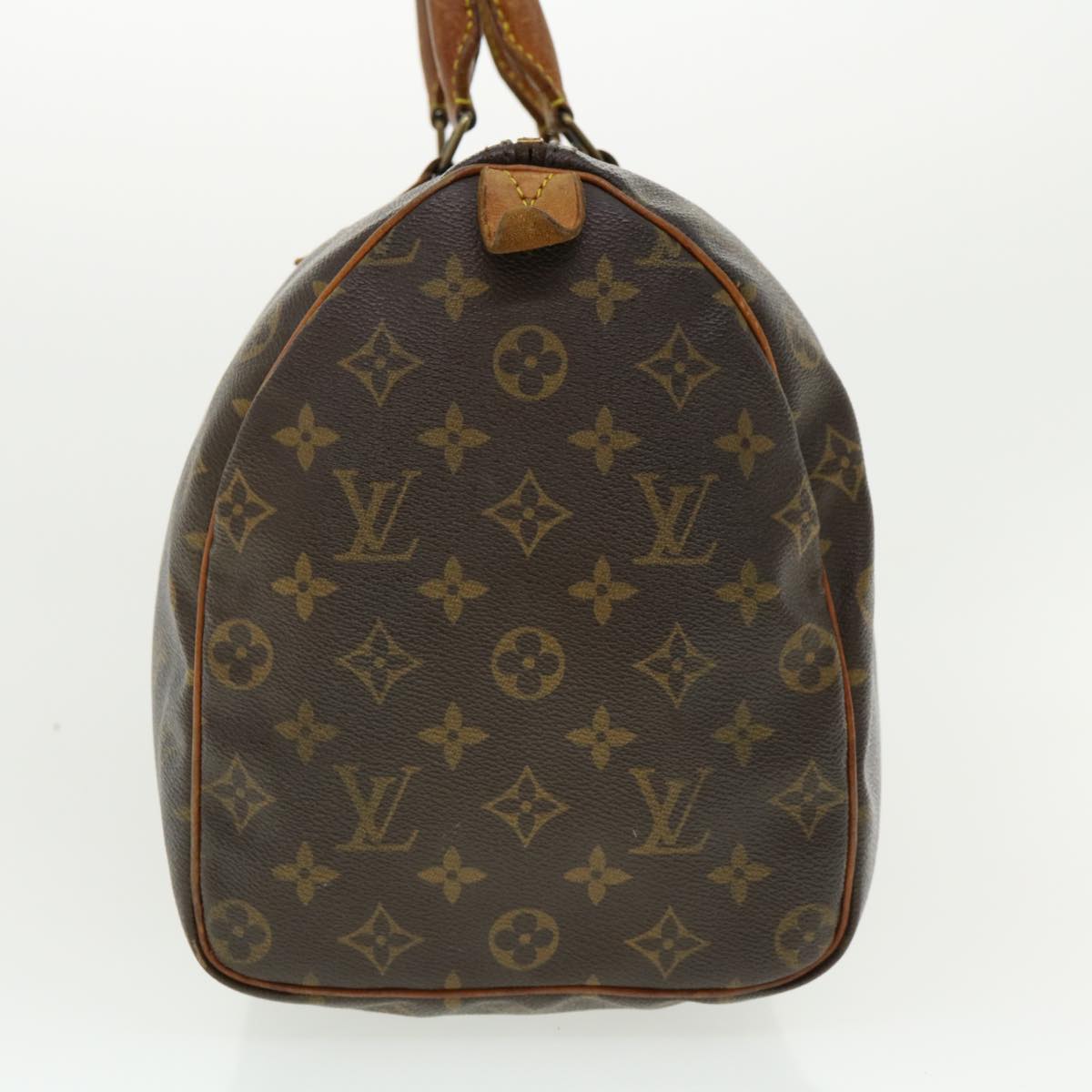 LOUIS VUITTON Monogram Speedy 35 Hand Bag M41524 LV Auth hs1442