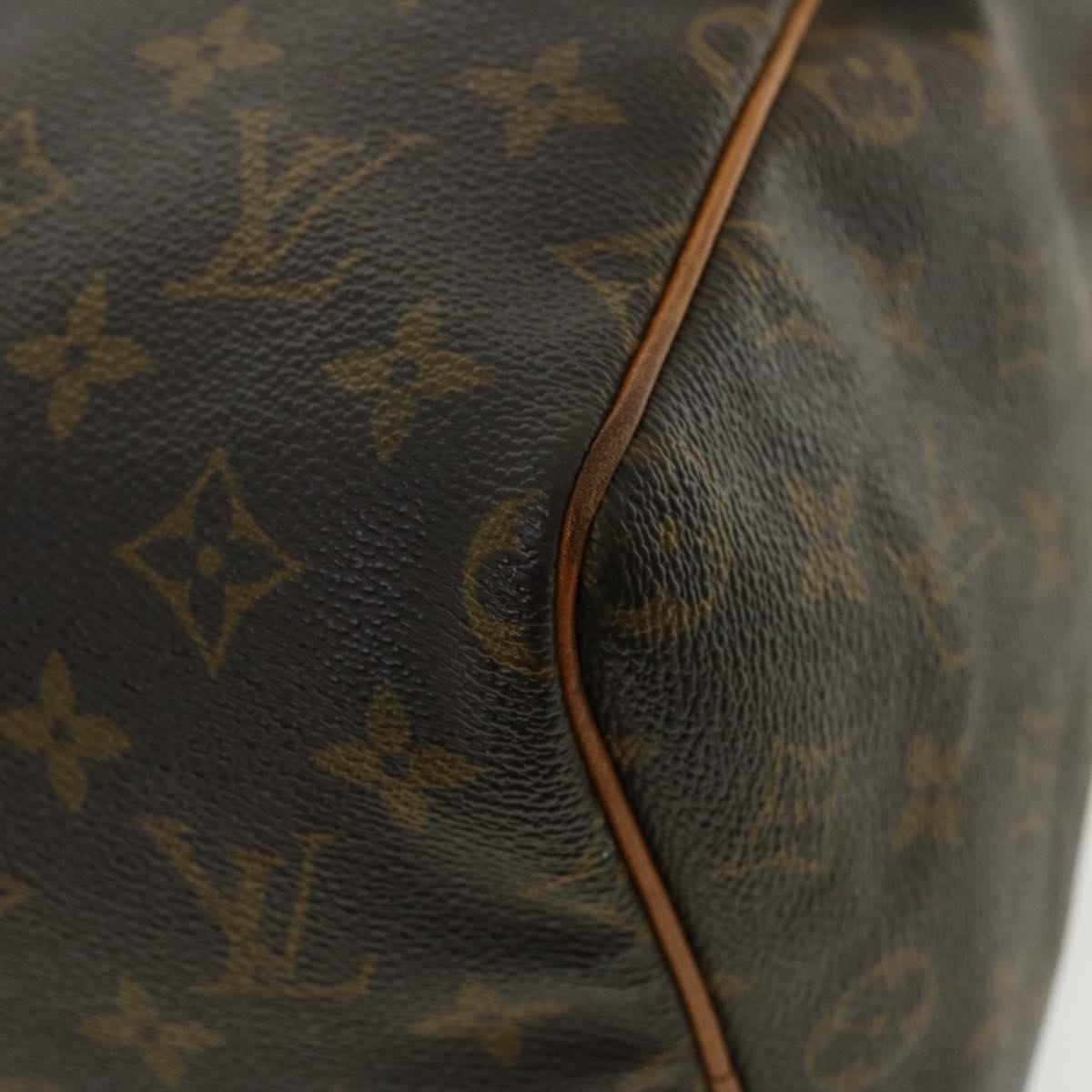 LOUIS VUITTON Monogram Speedy 35 Hand Bag M41524 LV Auth hs1445