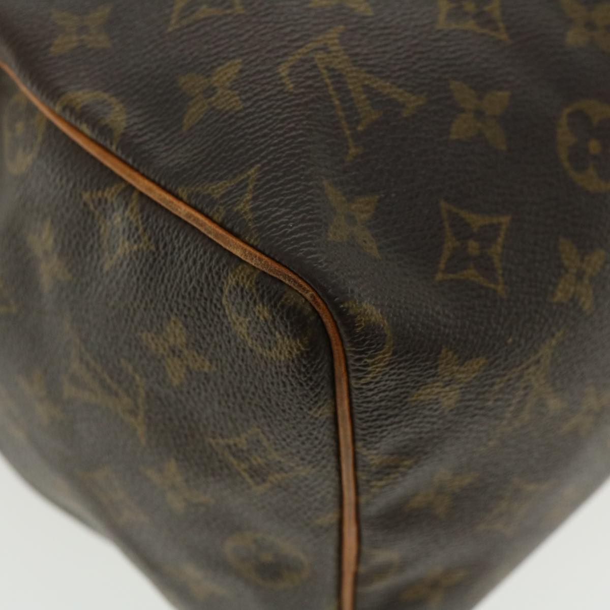 LOUIS VUITTON Monogram Speedy 35 Hand Bag M41524 LV Auth hs1445