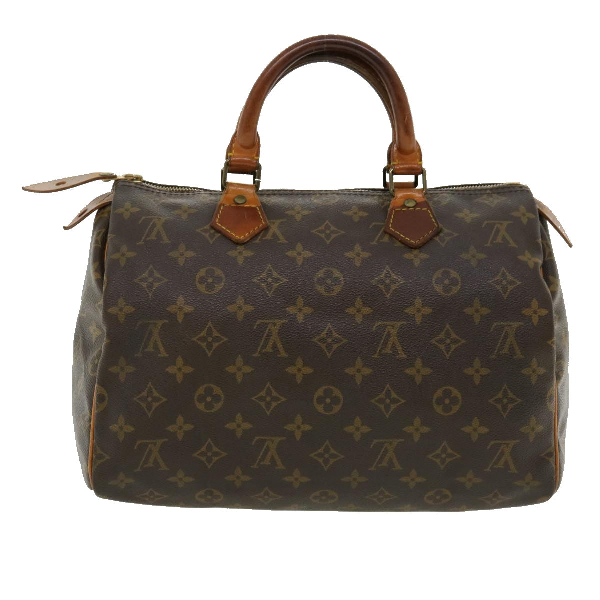 LOUIS VUITTON Monogram Speedy 35 Hand Bag M41524 LV Auth hs1445 - 0